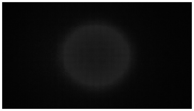 Spotlight radial dotted pattern dark stage effect.