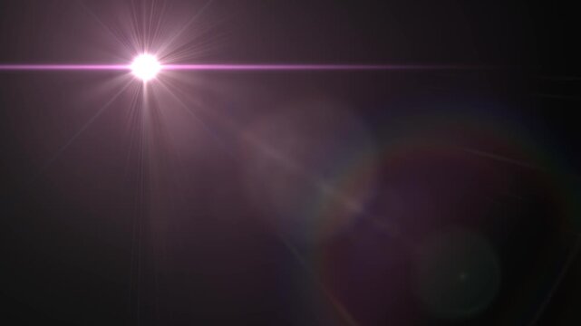 80s retribution Purple Lens Flare Abstract Background - Cinematic Light Effect