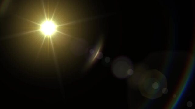 Apollo Govada ver 2 Golden Lens Flare - Abstract Background