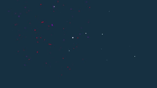Cosmic glowing particles expanding across deep space infinity with video captures luminous streaks sparkling dots dynamically spreading across vast backdrop mesmerizing celestial (6702)