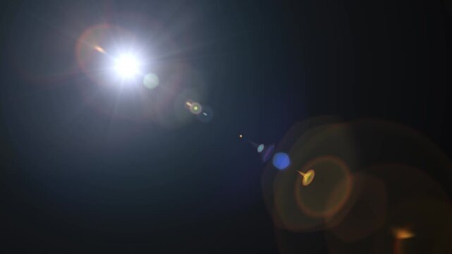Canon FD 35-150mm ZOOM 50mm T4 Lens Flare - Abstract Background - Cinematic Light Effects