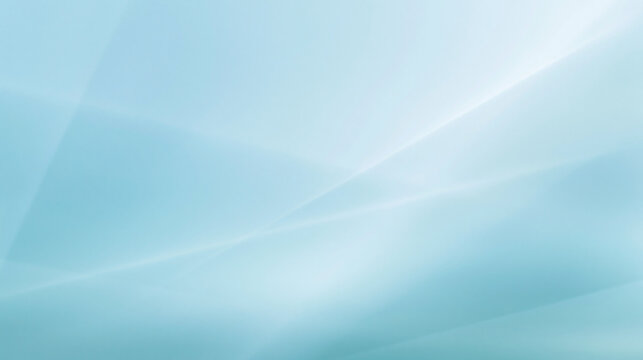 Abstract Light Blue Background with Soft Dynamic Curves