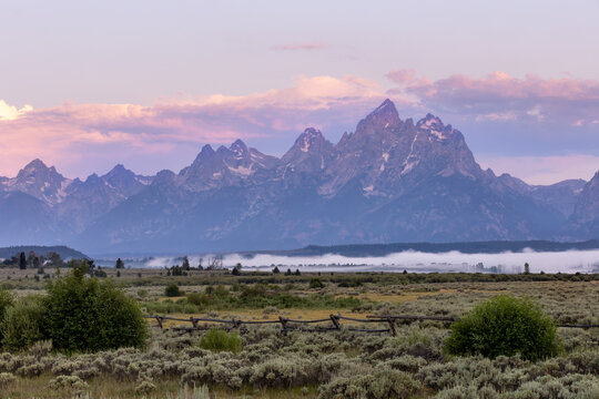 Tetons at Dawn