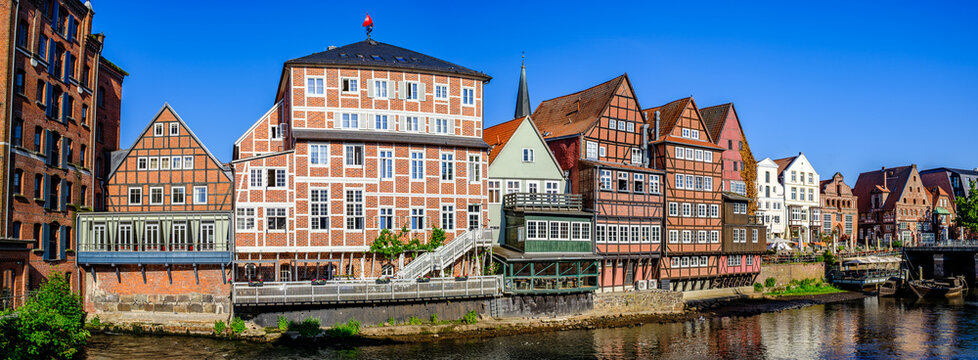 famous old town of Lueneburg - germany