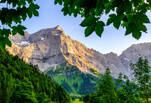famous valley in austria - alpe eng