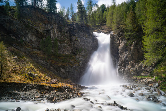 Wasserfall des Val Nera - Livigno
