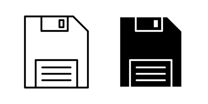 save button icon vector pictograms group