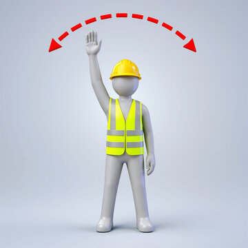 &ldquo;Travel&rdquo; Hand Signal for Crane Operators &ndash; Safe Crane Movement