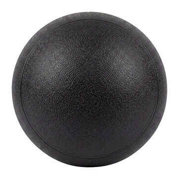 solid training version of a medicine ball, essential for core strength and functional fitness routines, isolated on transparent background