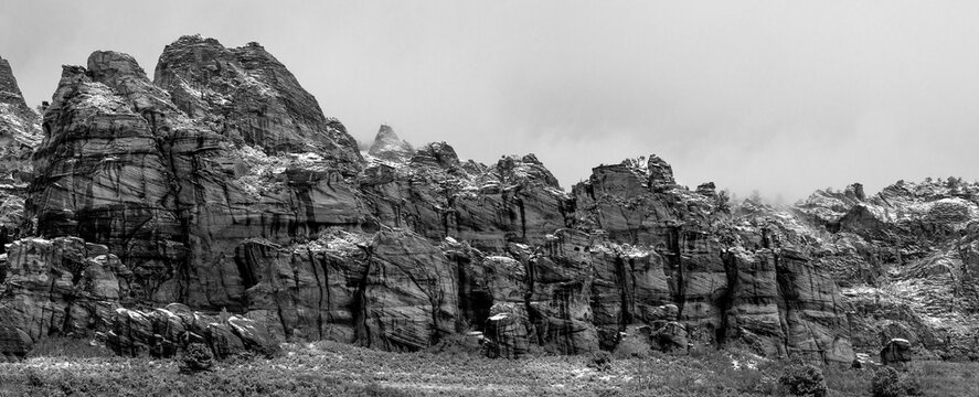 Snowy Zion