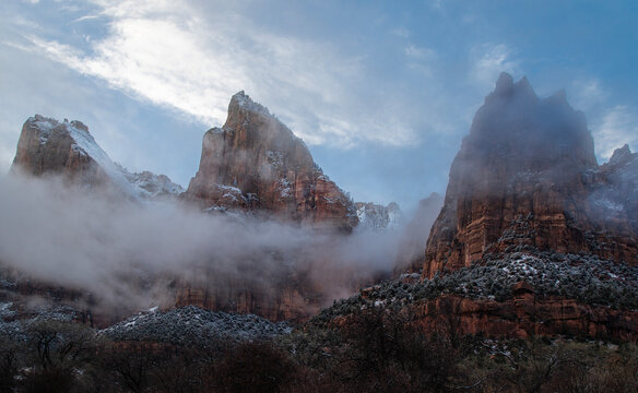 Snowy Zion