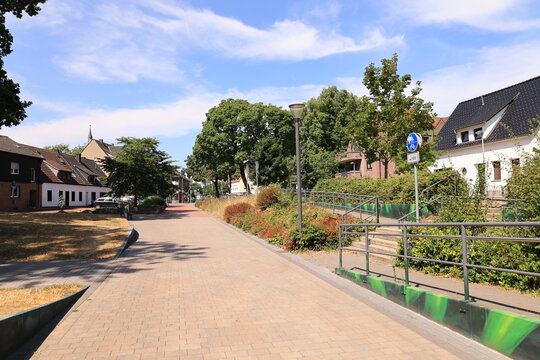 Blick in das Zentrum der Stadt Haltern am See in Nordrhein-Westfalen