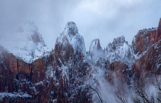 Snowy Zion