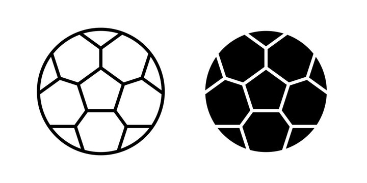 Football icon flat clipart series