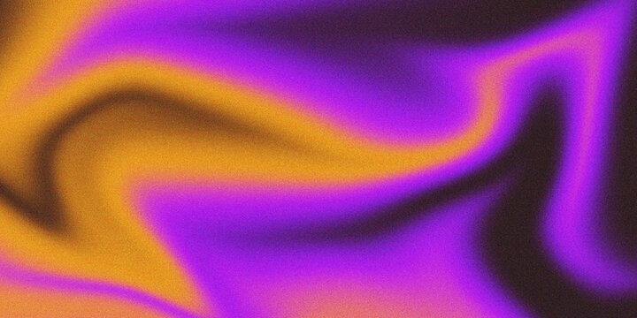 Grainy background, vibrant orange purple curved gradient shape, retro disco music party banner backdrop, noise texture banner poster header cd cover design