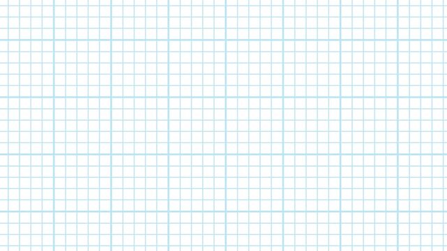 Graph Paper Sheet Notebook Graph Page Moving Background