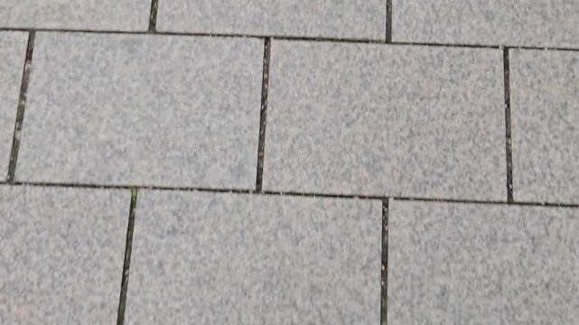 Modern Grey Concrete Paving Slabs Texture Background
