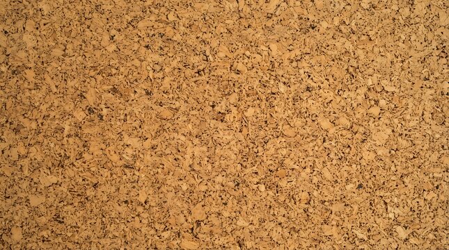 Cork Board Texture, Natural Material Background, Rustic Brown Surface, Eco-Friendly Crafting Material