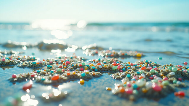 Microplastic Ocean Floor Text Placement