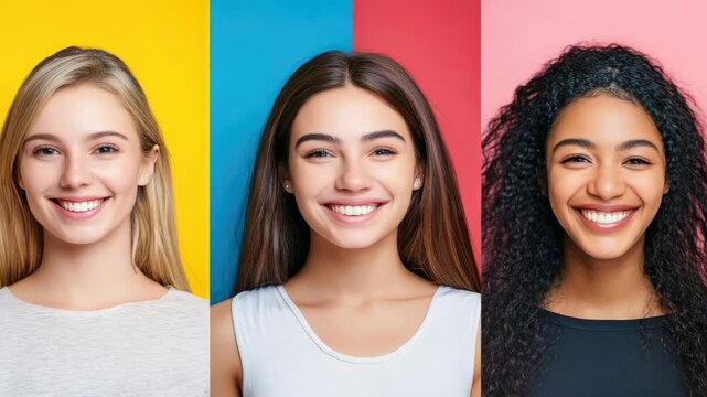 Collection of joyful expressions.