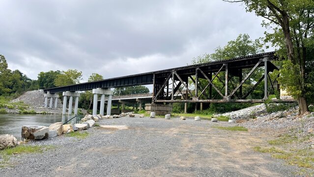 bridge over Pigeon River