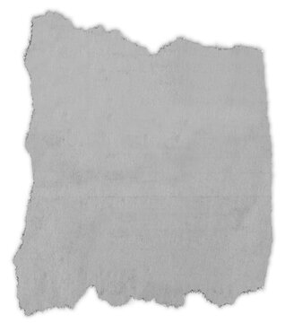Torn paper piece