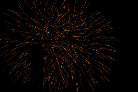 fireworks in the sky