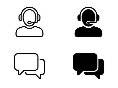 Customer service online assistance and helpline vector design with customer