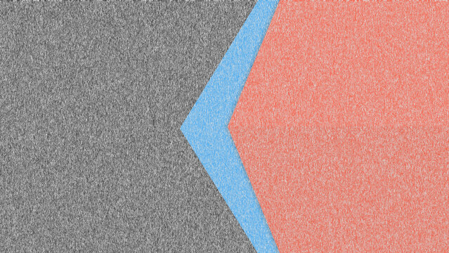 Abstract pixelated beach and ocean landscape