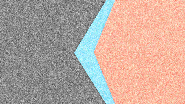 Abstract pixelated river dividing landscapes