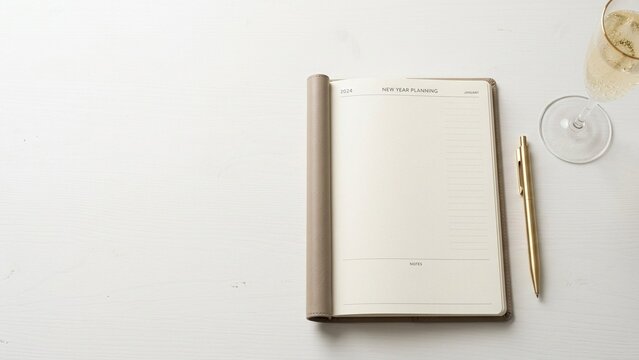New Year Planning Background Pla