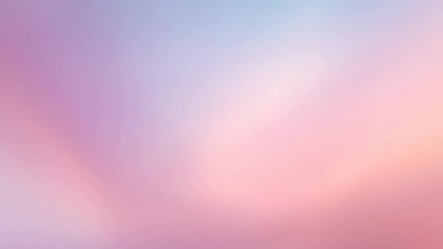 4k footage of soft pastel pink and lilac gradient sky background