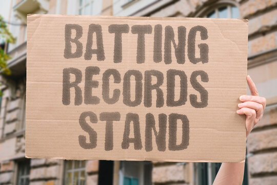 "batting records stand" Top scores appear on the leaderboard. BATTING. RECORDS. SCORES. CRICKET. LEADERBOARD.