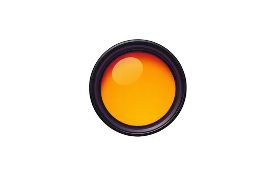 Camera lens aperture icon
