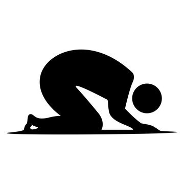 Worshipper, slave, prostrate
