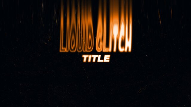 Liquid Glitch Title 01