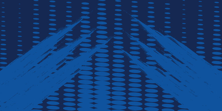 blue color pattern gradient grunge texture background. Dots pop art comics sport style vector illustration Abstract background dark blue with grunge speed lines modern corporate concept vector