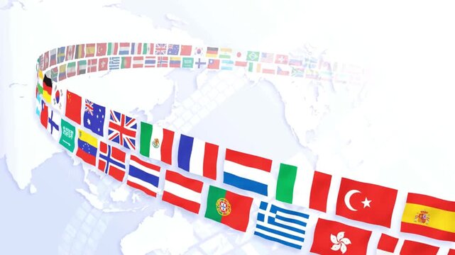 Explore the flags of countries around the world and discover their unique colors, symbols, and meanings