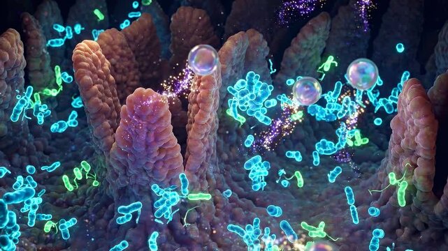 Spherical Probiotics Releasing Protective Compounds in Microbial Ecosystem for Advanced Immune Support