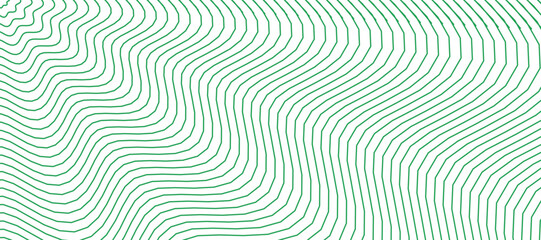 Fototapeta premium Abstract green wavy lines pattern on, modern digital art design element for wallpaper or backdrop