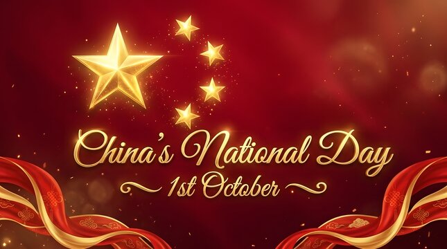 Celebrating china's national day on october 1st a vibrant display of patriotic pride cultural heritage and national unity for the people's republic of china