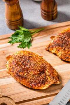 Homemade Cajun Spice Chicken Breast