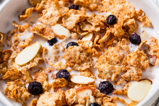 Sweet Healthy Blueberry Breakfast Cereal