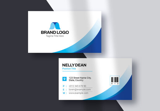 Business Card Design Layout