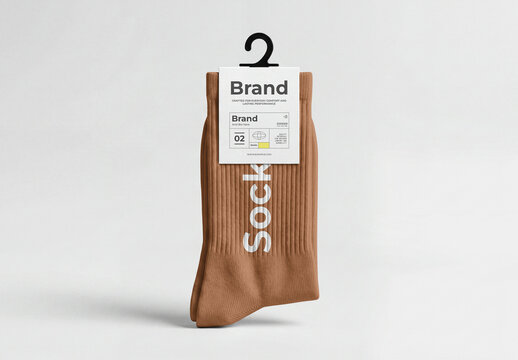 Socks Packaging Mockup Set