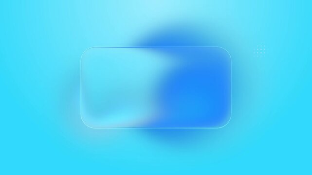 Abstract Blue Glass UI Background with Halftone Animation
