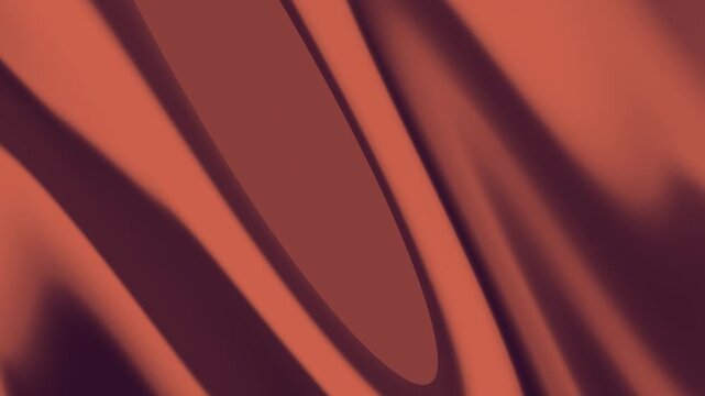 Dark Bronze And Copper Liquid Abstract Surface Motion Video