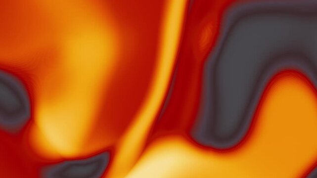 Warm Golden Ochre And Dark Brown Fluid Abstract Motion Background For Earthy Media Content