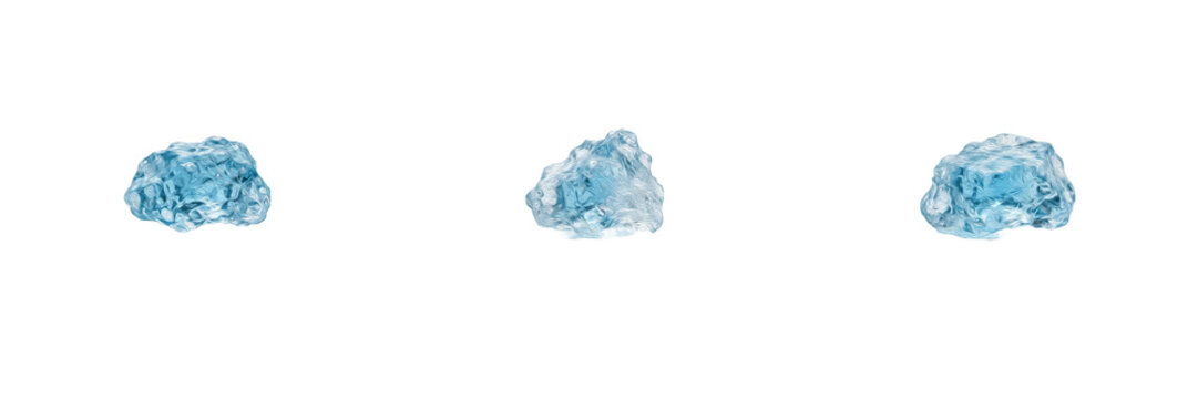 Set raw light blue aquamarine gemstone crystals, rough mineral stones, raw turquoise crystals, geology specimens, precious gemstone roughs, natural crystal chunks