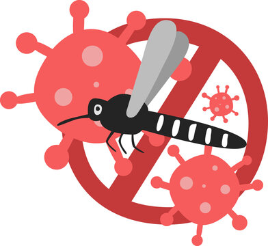 mosquitoes control. dengue fever and zika infection concept